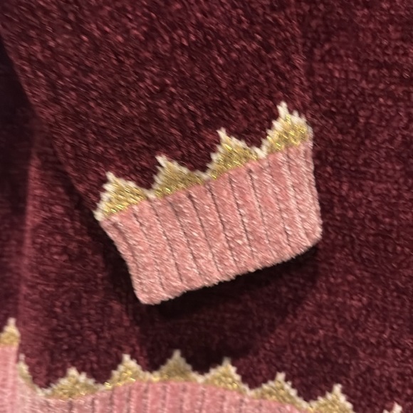 Zunie Girl - Youth Girls Long Sleeve Sweater, Soft, youth Large. Burgundy. NWT - Picture 5 of 12